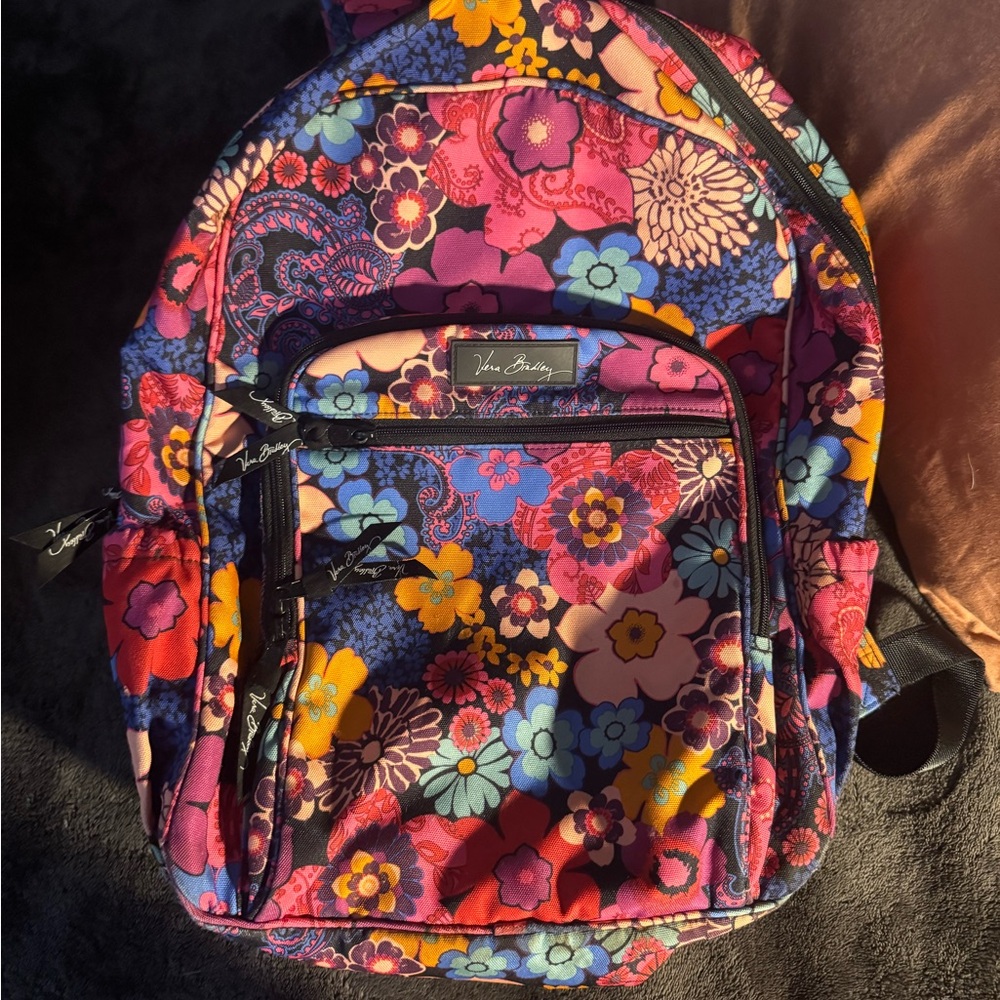 Vera Bradley Colorful Floral Backpack